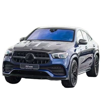 ผลิตภัณฑ์ใหม่ โฮดไฟเบอร์คาร์บอน สําหรับ Mercedes GLE Coupe GLE หมวกเครื่องเคลือบไฟเบอร์คาร์บอน