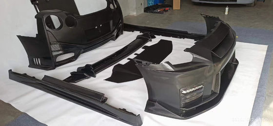 200MM Nissan Gtr Body Kit 2008 - 2020 นิสสัน หน้า แบมเปอร์ แบมเปอร์ เครื่องปก Spoiler