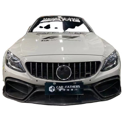 ผลิตภัณฑ์ใหม่สําหรับ Mercedes W205 AMG C63 Coupe Body Kit C63 Coupe อัพเกรด IMP Style หน้าบัง