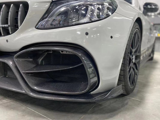 ผลิตภัณฑ์ใหม่สําหรับ Mercedes W205 AMG C63 Coupe Body Kit C63 Coupe อัพเกรด IMP Style หน้าบัง