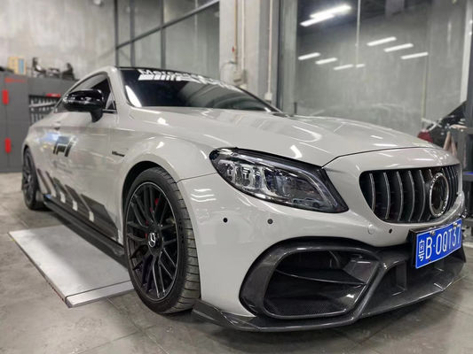 ผลิตภัณฑ์ใหม่สําหรับ Mercedes W205 AMG C63 Coupe Body Kit C63 Coupe อัพเกรด IMP Style หน้าบัง