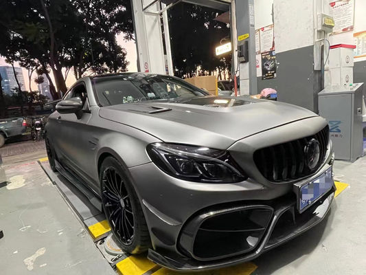 ผลิตภัณฑ์ใหม่สําหรับ Mercedes W205 AMG C63 Coupe Body Kit C63 Coupe อัพเกรด IMP Style หน้าบัง