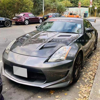 VILSIDE Style Nissan 350z Wide Body Kit 2003 - 2008 GTR 350z Kbd แบมเปอร์ด้านหน้า