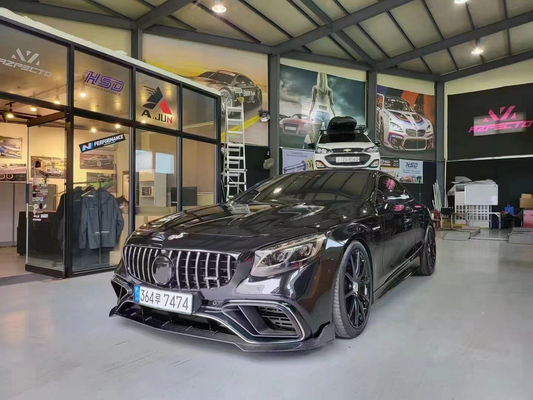 สินค้าใหม่ ชุดคอร์พิวเตอร์ใยคาร์บอน สําหรับ Mercedes-Benz S63 Coupe S63 Coupe ได้รับการปรับปรุงใหม่สําหรับสไตล์ Bras