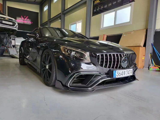 สินค้าใหม่ ชุดคอร์พิวเตอร์ใยคาร์บอน สําหรับ Mercedes-Benz S63 Coupe S63 Coupe ได้รับการปรับปรุงใหม่สําหรับสไตล์ Bras