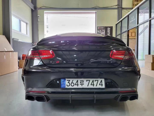 สินค้าใหม่ ชุดคอร์พิวเตอร์ใยคาร์บอน สําหรับ Mercedes-Benz S63 Coupe S63 Coupe ได้รับการปรับปรุงใหม่สําหรับสไตล์ Bras