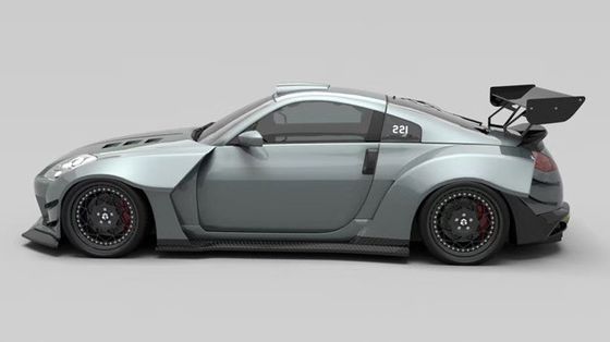 มีดอากาศ FRP นิสสัน 350z กรอบกว้าง ชุดข้างกระโปรง OEM หน้าและหลัง