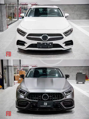 สําหรับ Mercedes CLS300 CLS350 W257 คอร์ดี้คิต CLS300 CLS350 ปรับปรุงหน้าและหลังบัมเปอร์แบบ GT63S