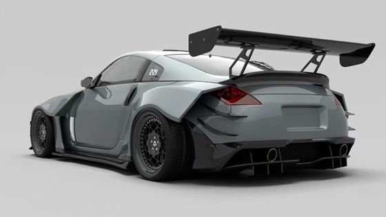 มีดอากาศ FRP นิสสัน 350z กรอบกว้าง ชุดข้างกระโปรง OEM หน้าและหลัง