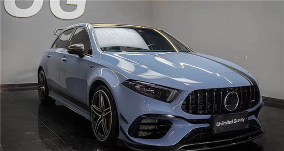ผลิตภัณฑ์ใหม่ ชุดร่างกายใยคาร์บอนสําหรับ Mercedes CLA45S W177 CLA45S W177 ไฟเบอร์คาร์บอนหน้า