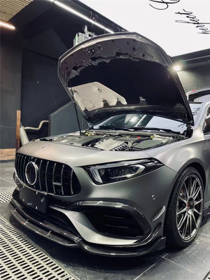 ผลิตภัณฑ์ใหม่ ชุดร่างกายใยคาร์บอนสําหรับ Mercedes CLA45S W177 CLA45S W177 ไฟเบอร์คาร์บอนหน้า