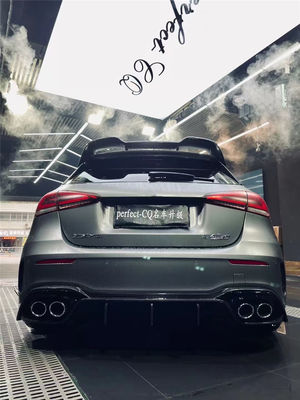 ผลิตภัณฑ์ใหม่ ชุดร่างกายใยคาร์บอนสําหรับ Mercedes CLA45S W177 CLA45S W177 ไฟเบอร์คาร์บอนหน้า
