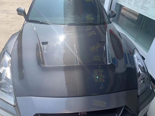 คาร์บอนไฟเบอร์ Gtr Body Kit GTR R35 คาร์บอนไฟเบอร์ ฮูด LB Style