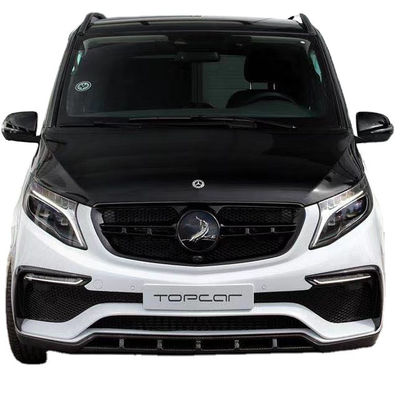 ชุดคอร์ปอเรชั่นสําหรับเบนซ์ Vito V260 FRP+ วัสดุใยคาร์บอน Vito V260 Upgraded TOPCAR Style ชุดคอร์ปอเรชั่นหน้าและหลัง