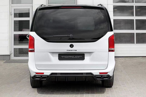 ชุดคอร์ปอเรชั่นสําหรับเบนซ์ Vito V260 FRP+ วัสดุใยคาร์บอน Vito V260 Upgraded TOPCAR Style ชุดคอร์ปอเรชั่นหน้าและหลัง