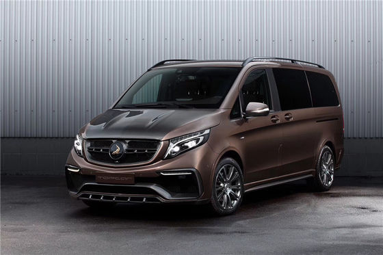 ชุดคอร์ปอเรชั่นสําหรับเบนซ์ Vito V260 FRP+ วัสดุใยคาร์บอน Vito V260 Upgraded TOPCAR Style ชุดคอร์ปอเรชั่นหน้าและหลัง