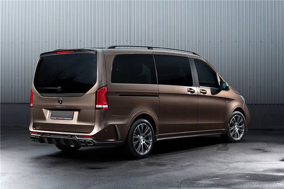 ชุดคอร์ปอเรชั่นสําหรับเบนซ์ Vito V260 FRP+ วัสดุใยคาร์บอน Vito V260 Upgraded TOPCAR Style ชุดคอร์ปอเรชั่นหน้าและหลัง