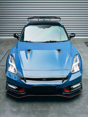 2024 นิสซาน GTR คอร์ดี้คิต แลกเปลี่ยน สไตล์ Nismo สปอยเลอร์ รถหน้าหลัง