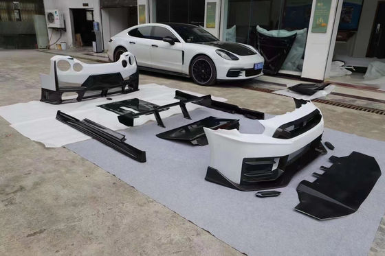 2024 นิสซาน GTR คอร์ดี้คิต แลกเปลี่ยน สไตล์ Nismo สปอยเลอร์ รถหน้าหลัง