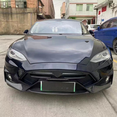 ขาย Model S Body Kit สายไฟเบอร์คาร์บอน หน้าและหลัง แบมเปอร์ เสื้อกระโปรงข้าง สปอยเลอร์สําหรับ Tesla Model S