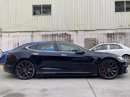ขาย Model S Body Kit สายไฟเบอร์คาร์บอน หน้าและหลัง แบมเปอร์ เสื้อกระโปรงข้าง สปอยเลอร์สําหรับ Tesla Model S