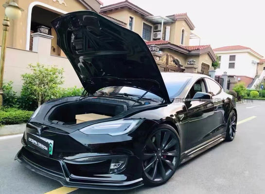 สําหรับ Tesla Model S Body Kit MODEL S อัพเกรดแบบ PD หน้าและหลัง Bumper Spoiler Body Kits