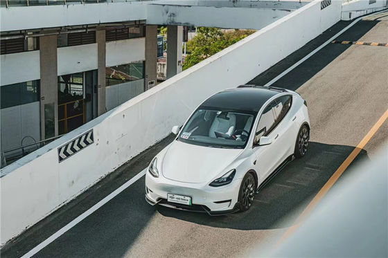 สิ้นส่วนรถยนต์สําหรับเทสลา MODEL Y คาร์บอนไฟเบอร์ คอร์ดี้คิท MODEL Y อัพเกรด MIW-style คาร์บอนไฟเบอร์ หน้าเปลือก Diffuser Spoilerbody Kit