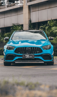 ชิ้นส่วนรถยนต์ ชุดคอร์พิวเตอร์ใยคาร์บอน สําหรับ Mercedes E63S 2021 E63s ชุดคอร์พิวเตอร์ไดฟิวเซอร์รถยนต์