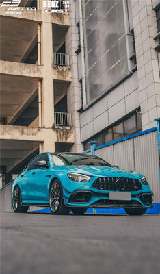 ชิ้นส่วนรถยนต์ ชุดคอร์พิวเตอร์ใยคาร์บอน สําหรับ Mercedes E63S 2021 E63s ชุดคอร์พิวเตอร์ไดฟิวเซอร์รถยนต์