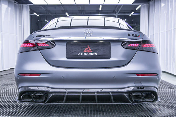 ชิ้นส่วนรถยนต์ ชุดคอร์พิวเตอร์ไฟเบอร์คาร์บอน สําหรับ Mercedes E63S E63s ไส้กระจกด้านหน้า ไส้กระจกกระจกกระจกกระจกกระจกกระจก