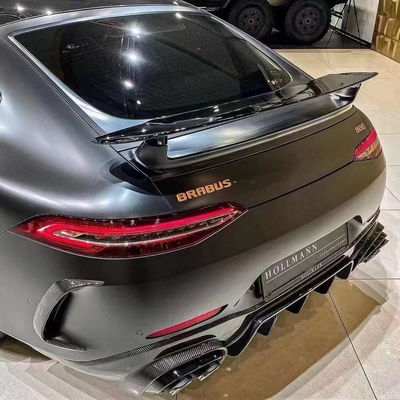 ชิ้นส่วนรถยนต์ ชุดคอร์พิวเตอร์ใยคาร์บอน สําหรับ Mercedes AMG GT63S GT63S ชุดคอร์พิวเตอร์สปอยเลอร์