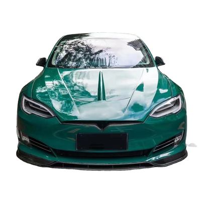 รุ่น S Tesla Body Kit 2017 - 2019 แบมเปอร์หลัง สปอยเลอร์หมวกยนต์