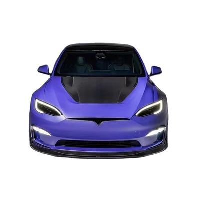 Vors Style Tesla Body Kit 2013 - 2016 Tesla Model S สปอยเลอร์ ฮูด สกอร์ทข้าง