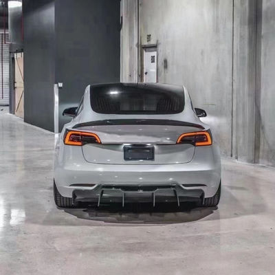2017 - 2019 MODEL 3 Body Kit เทสลา หน้าเปลือกหลังกระจายกระจายกระจาย 180 มม