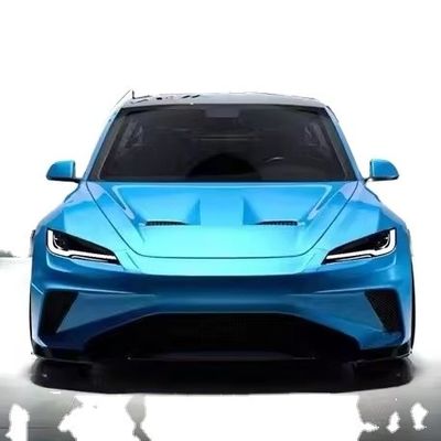 2024 ซ่อม Tesla Body Kit สายคาร์บอน โมเดล 3 สปอยเลอร์ โรบอตสไตล์ หน้าและหลัง