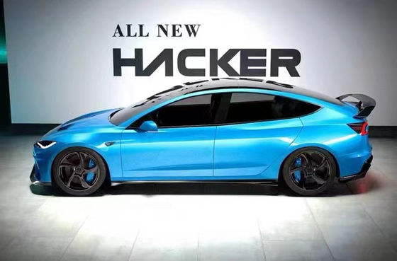 2024 ซ่อม Tesla Body Kit สายคาร์บอน โมเดล 3 สปอยเลอร์ โรบอตสไตล์ หน้าและหลัง