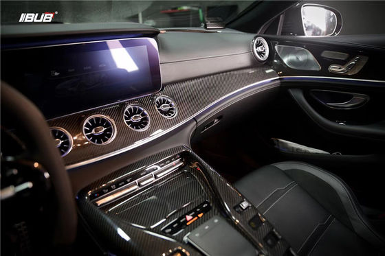 อะไหล่รถยนต์สําหรับ Mercedes AMG GT50 GT53 GT63 คาร์บอนไฟเบอร์อินเทอร์เนียร์ AMG GT50 GT53 GT63 คาร์บอนไฟเบอร์ศูนย์ควบคุม