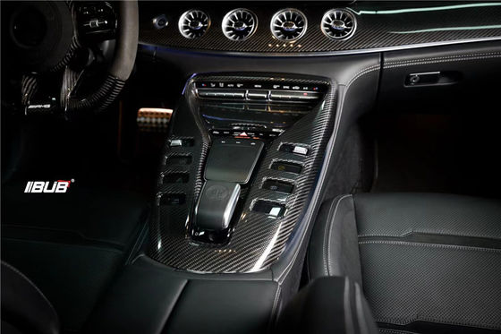 อะไหล่รถยนต์สําหรับ Mercedes AMG GT50 GT53 GT63 คาร์บอนไฟเบอร์อินเทอร์เนียร์ AMG GT50 GT53 GT63 คาร์บอนไฟเบอร์ศูนย์ควบคุม