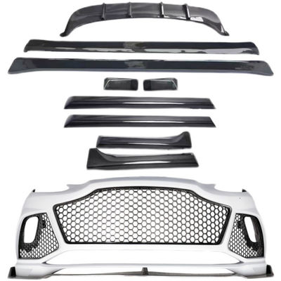ผลิตภัณฑ์ใหม่สําหรับ Aston Martin DBX คอร์ดี้คิต DBX สายคาร์บอนหน้า Bumper Side Skirt Diffuser Spoiler