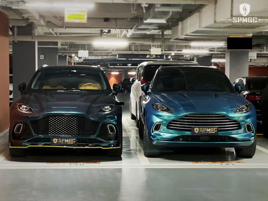 ผลิตภัณฑ์ใหม่สําหรับ Aston Martin DBX คอร์ดี้คิต DBX สายคาร์บอนหน้า Bumper Side Skirt Diffuser Spoiler