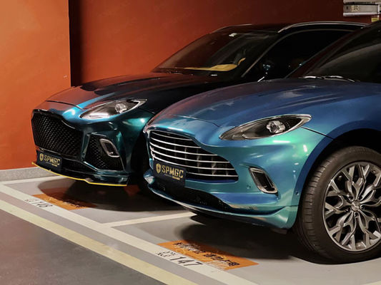 ผลิตภัณฑ์ใหม่สําหรับ Aston Martin DBX คอร์ดี้คิต DBX สายคาร์บอนหน้า Bumper Side Skirt Diffuser Spoiler