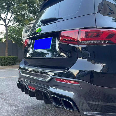 สิ้นส่วนรถยนต์สําหรับ Mercedes GLB คาร์บอนไฟเบอร์ คอร์ดี้คิต GLB คาร์บอนไฟเบอร์ หน้าสกูป Diffuser Spoiler Hood