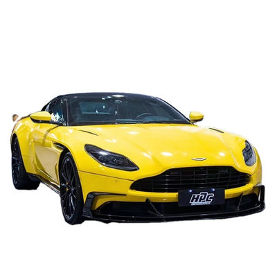 สําหรับแอสตัน มาร์ติน DB11 คาร์บอน ไฟเบอร์ คอร์ดี้คิต DB11 อัพเกรด PK Style คาร์บอน ไฟเบอร์ หน้าลิป ดิฟฟิวเซอร์ สโปเลอร์ฮูป