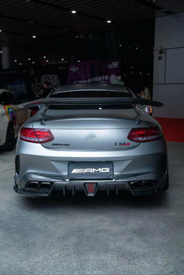 สิ้นส่วนรถยนต์สําหรับ Mercedes C63 C63S คูเป้ คอร์ดี้คิต C63 C63S คูเป้ อัพเกรด IMP สไตล์หน้าและหลัง