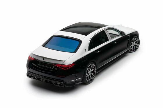 สําหรับ Mercedes S-Class W223 Maybach คาร์บอนไฟเบอร์ คอร์ดี้คิต W223 Maybach อัพเกรด MSY สไตล์หน้า