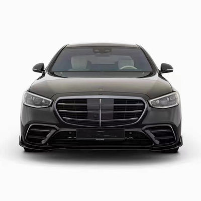 สําหรับ Mercedes S-Class W223 S400 S450 คาร์บอน ไฟเบอร์ คอร์ดี้ คิต W223 Maybach อัพเกรด BUS Style หน้า