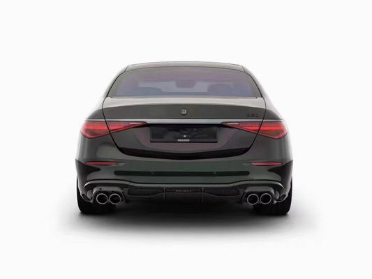 สําหรับ Mercedes S-Class W223 S400 S450 คาร์บอน ไฟเบอร์ คอร์ดี้ คิต W223 Maybach อัพเกรด BUS Style หน้า