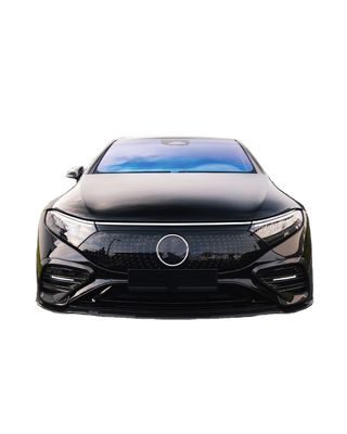 สําหรับ Mercedes EQS คาร์บอน ไฟเบอร์ คอร์ดี้ คิต EQS อัพเกรด BS Style คาร์บอน ไฟเบอร์ ดิฟฟิวเซอร์ฝีปากหน้า คอร์ดี้คิต