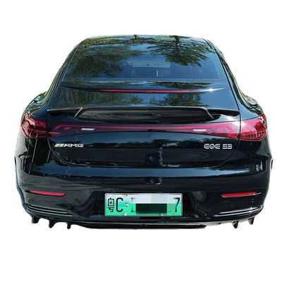 สําหรับ Mercedes-Benz EQE Carbon Fiber Spoiler EQE อัพเกรดกระบอกหางของกระบอกหางแบบ BS