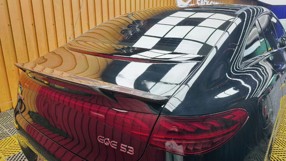 สําหรับ Mercedes-Benz EQE Carbon Fiber Spoiler EQE อัพเกรดกระบอกหางของกระบอกหางแบบ BS